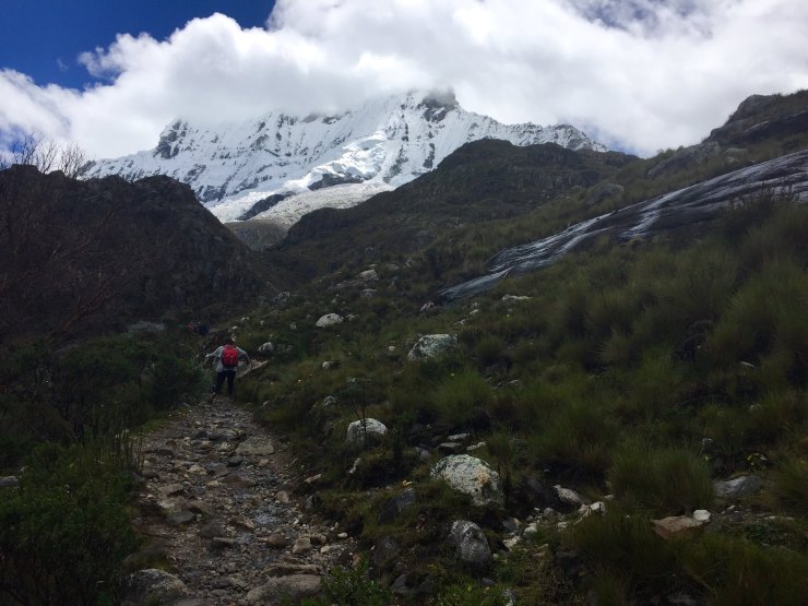 rocky path through Huascaran National Park Peace Corps Peru